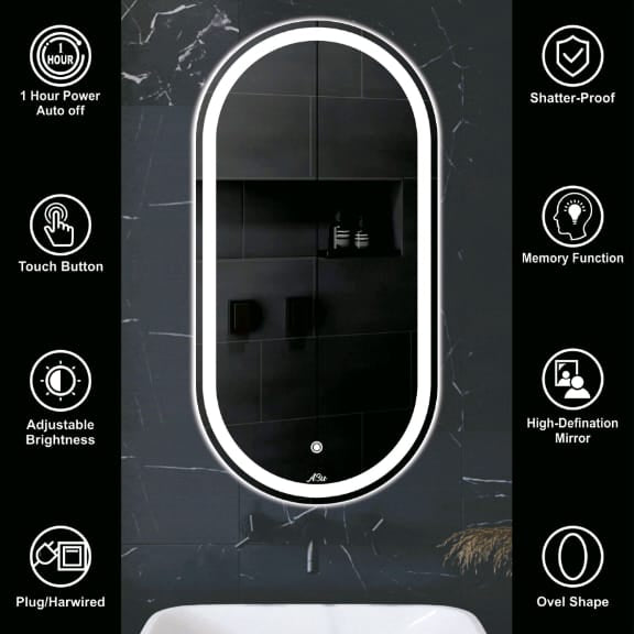 CAPSULE LED MIRROR